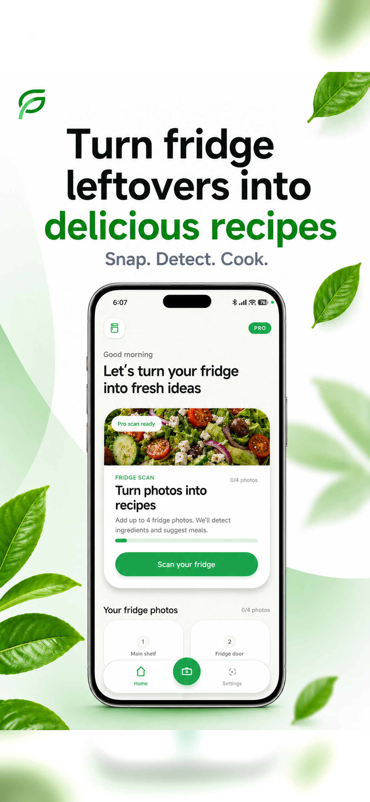 FridgeFlow AI – Smart Kitchen Assistant